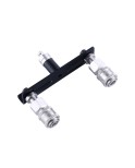 Sex Machine Attachment, Double Kliclok Connector Adapter for Premium Sex Love Machine