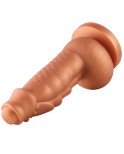 Hismith 20.5 cm Squamule Silikon-Dildo mit KlicLok-System für Hismith Premium-Sexmaschinen, 14.98 cm einsteckbare Länge, Umfang