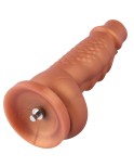 Hismith 20.5 cm Squamule Silikon-Dildo mit KlicLok-System für Hismith Premium-Sexmaschinen, 14.98 cm einsteckbare Länge, Umfang