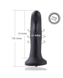 Hismith 7,08"G-Punkt Silikon Anal Plug mit KlicLok-System für Hismith Premium Sexmaschine, 6,5" Länge zum Einführen, Umfang 5,1"