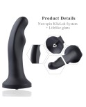 Hismith 7,08 "P-Spot silikonový anální kolík se systémem KlicLok pro Hismith Premium Sex Machine, 6,5" vložitelná délka, obvod 5