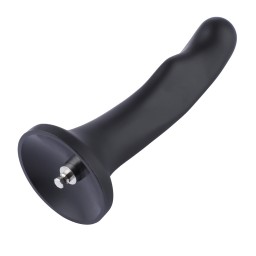 Hismith 7.08 "P-Spot Silikone Anal Plug med KlicLok System til Hismith Premium Sexmaskine, 6,5" Indsatbar længde, Omkrets 5,1 "D