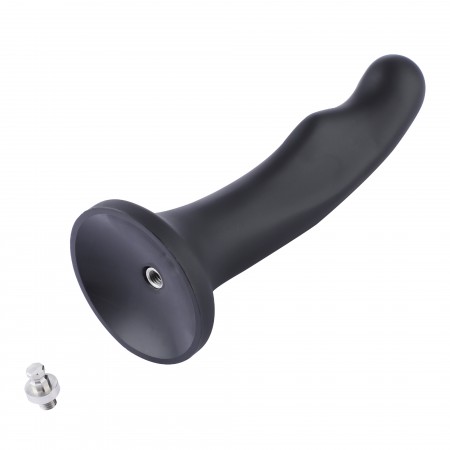 Hismith 7,08"G-Punkt Silikon Anal Plug mit KlicLok-System für Hismith Premium Sexmaschine, 6,5" Länge zum Einführen, Umfang 5,1"