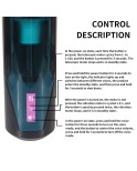 Schub-Masturbationsbecher mit 9-Frequenz-Vibration für Hismith Premium Sex Machine mit KlicLok-System