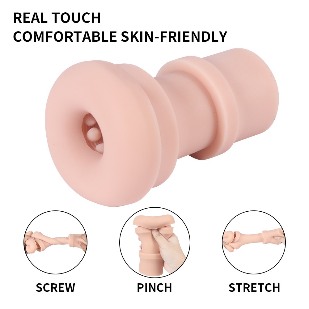 Tryck Masturbation Cup med 9 frekvensvibrationer för Hismith Premium Sex Machine med KlicLok-system
