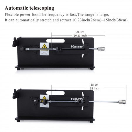 Hismith Tischplatte 2 - Premium Sexmaschine mit KlicLok System, Ak-07