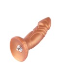 Hismith 20.95 cm leicht gekrümmter Silikon-Dildo mit KlicLok-System für Hismith Premium-Sexmaschine, 17.78 cm Länge zum Einführ