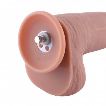 Hismith 29,97cm extra silné silikonové dildo pro Hismith Sex Machine se systémem KlicLok, použitelná délka 24,89 cm, obvod 15,49