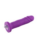 Hismith 6.8" Silicone Dildo, 6.3" Insertable 1.4" Diameter, KlicLok Connector, Purple