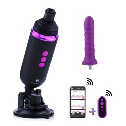 Hismith Capsule - Hand-held Premium Sex Machine with KlicLok System - App Control Mini Sex Machine with Traveling Bag