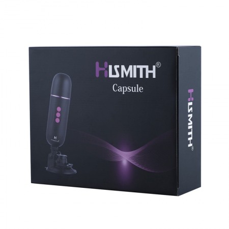 Macchina del sesso programmabile ricaricabile Hismith, capsula per macchina del cazzo portatile con velocità e frequenze multipl