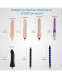 Hismith Erschwingliche automatische Fickmaschine für Analsex mit 5 3XLR Dildos