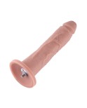 Hismith 26,92cm lett buet silikondildo til Hismith sexmaskin med KlicLok-system, 24,89 cm innsatsbar lengde, 17,98 cm omkrets, 5