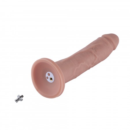 Hismith 26,92 cm Lekko zakrzywiony silikonowy wibrator do seksu Hismith z systemem KlicLok, Długość wkładania 24,89 cm, Obwód 17
