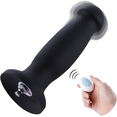 Hismith 7.28 "Plug anale in silicone con sistema KlicLok per Hismith Premium Sex Machine, lunghezza inseribile 6,69", circonfere