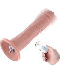 Hismith 26,92 cm let buet silikone dildo til Hismith sexmaskine med KlicLok-system, 24,89 cm indsættelig længde, 17,98 cm omkret