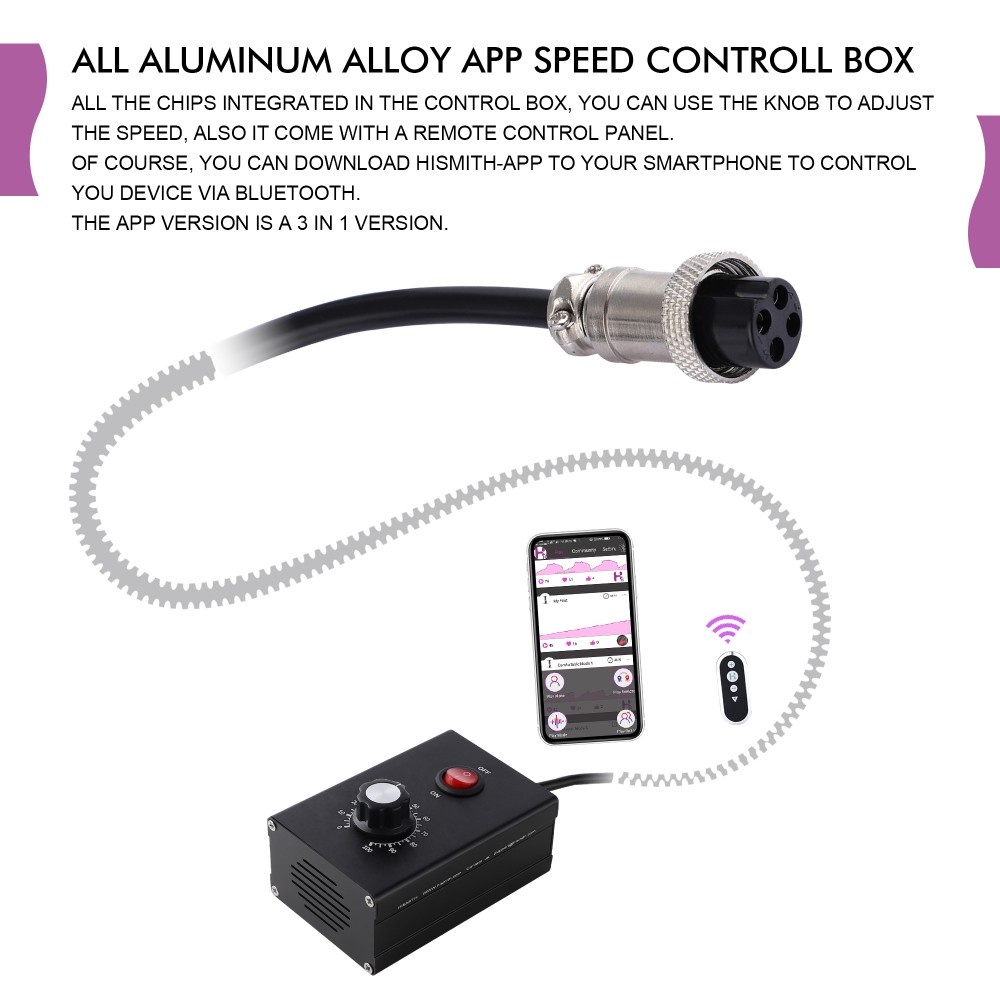 Hismith Table Top 2–Premium Sex Machine with KlicLok System, Ak-07