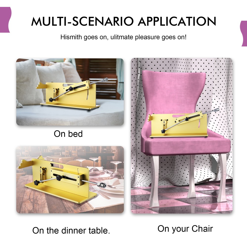 Hismith Table Top 2–Premium Sex Machine with KlicLok System, Ak-07