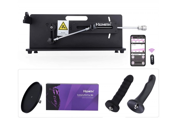 Hismith Table Top 2.0 Pro - Macchina del sesso premium con APP / Telecomando / Cavo - Pacchetto