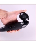 Multi-Speed ​​Kraftig vibrasjon Personlig Massager - Svart (AC 110-240V)