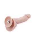 Hismith 7,87 "Dual-Density Realistic Dildo, 6,3" Inertable Länge, Min / Max Breite: 1,73 "/ 1,65" mit Vibration und Heizung Klic