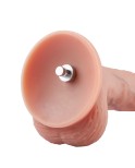 Hismith 22,09 cm Silikondildo mit KlicLok System für Hismith Premium Sex Machine