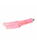 Dobbelt Hoved Realistisk Dildo Vaginal og Anal Pleasure Masturbator