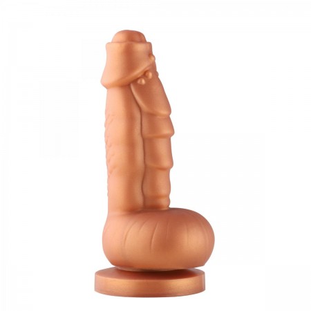8,1 "silikonové hrochové dildo Hismith, pro prémiový sexuální stroj Hismith - Monster Series s přísavkou