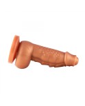 Hismith 8,1 "Silikon flodhestedildo, For Hismith Premium Sex Machine - Monster Series With Suction Cup