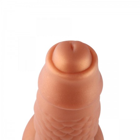 Hismith 8,1 "Silikon flodhestedildo, For Hismith Premium Sex Machine - Monster Series With Suction Cup