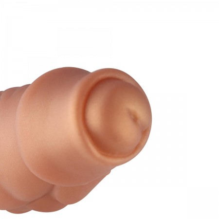 8,1 "silikonové hrochové dildo Hismith, pro prémiový sexuální stroj Hismith - Monster Series s přísavkou