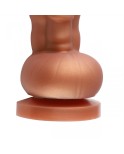 Dildo ippopotamo Hismith 8.1 "in silicone, per macchina sessuale premium Hismith - serie Monster con ventosa