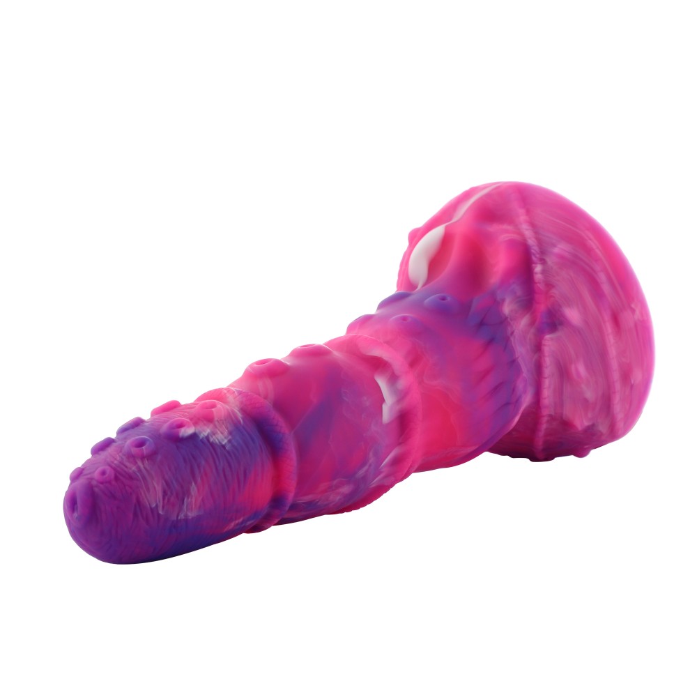 Hismith 21.8 cm Snake and Octopus bump dildo with suction cup for Hismith Premium Sex Machine