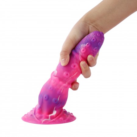 Hismith 21,8 cm Snake und Octopus Bump Dildo mit Saugnapf für Hismith Premium Sex Machine