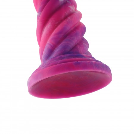Hismith 25,7 cm tornadodildo med sugekopp til Hismith Premium Sex Machine