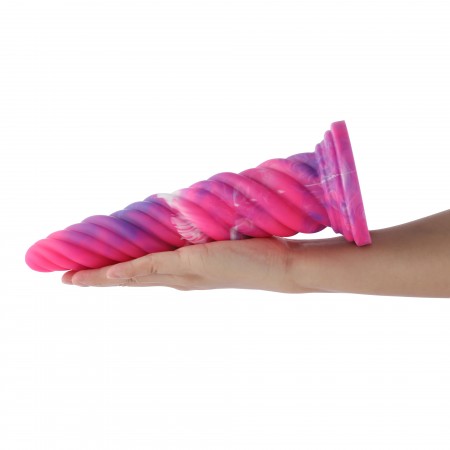 Hismith 25,7 cm Tornado Dildo mit Saugnapf für Hismith Premium Sex Machine