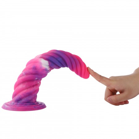 Hismith 25,7 cm Tornado Dildo mit Saugnapf für Hismith Premium Sex Machine