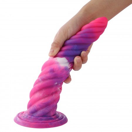 Hismith 25,7 cm Tornado Dildo mit Saugnapf für Hismith Premium Sex Machine