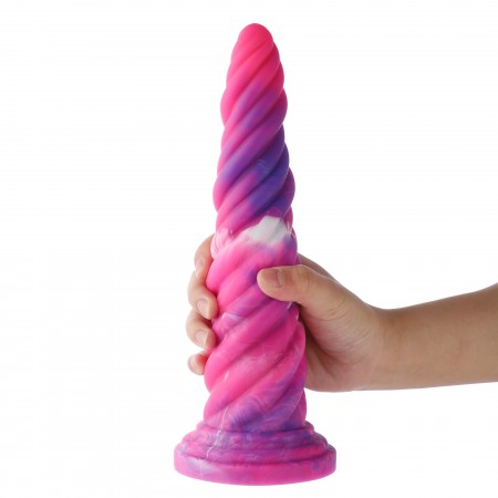 Hismith 25,7 cm Tornado Dildo mit Saugnapf für Hismith Premium Sex Machine