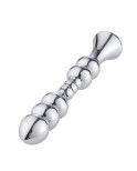 Hismith 8,2" Metallperlen-Analdildo, glatter Aluminium-Analstab mit KlicLok-System für Premium-Sexmaschine