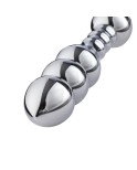 Hismith 8.2” Metal Bead Anal Dildo, Smooth Aluminium Anal Wand with KlicLok System for Premium Sex Machine