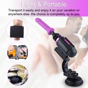 Hismith Capsule - Handgehaltene Premium-Sexmaschine mit KlicLok-System - App-Steuerung Mini-Sexmaschine mit Reisetasche