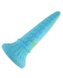 Hismith 25,7 cm Monster dildo (bläckfisk, grön) med sugkopp för Hismith Premium Sex Machine