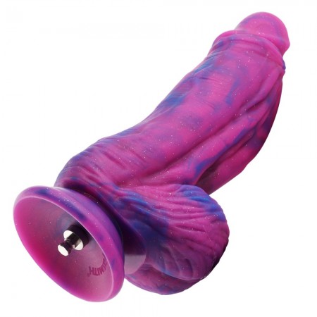 Hismith 9,45'' riesiger, leicht gebogener Silikondildo mit KlicLok-System