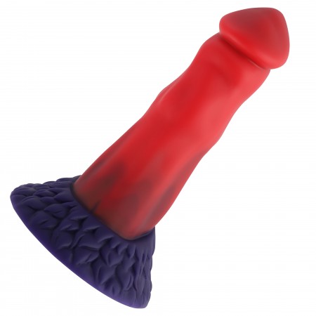 Hismith 21,84 cm Flamingo dildo med sugekopp for Hismith Premium sexmaskin