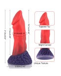 Hismith 21,84 cm Flamingo Dildo mit Saugnapf für Hismith Premium Sex Machine