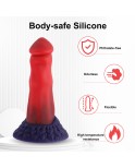 Hismith 21,84 cm Flamingo Dildo mit Saugnapf für Hismith Premium Sex Machine