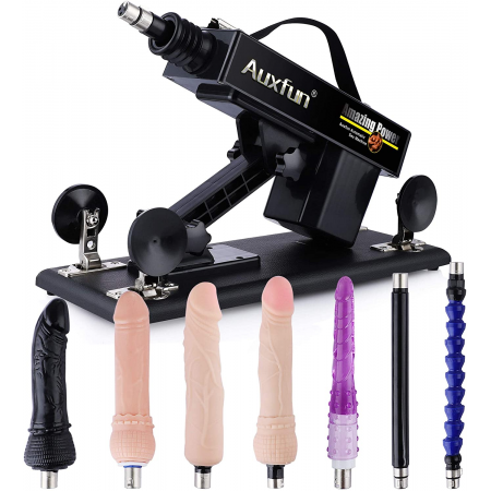 Hismith Affordable Automatic Fucking Machine For Anal Sex with 5 3XLR Dildos
