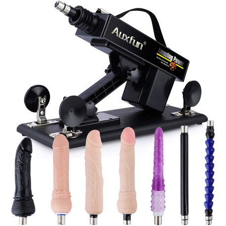 Hismith Rimelig automatisk jævla maskin for analsex med 5 3XLR dildoer Hismith Rimelig automatisk jævla maskin for analsex med 5 3XLR dildoer