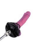 Hismith Suction Cup Adapter for Non-suction Dildos, with 2 Pair Rubber Bands